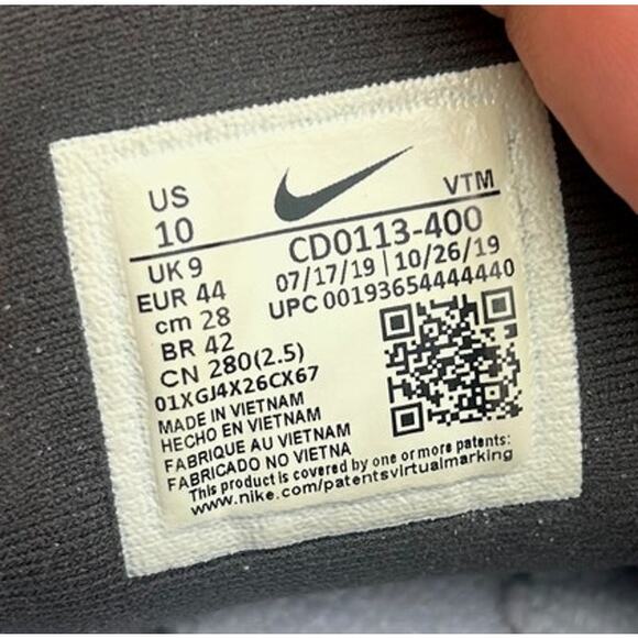 Nike Air Max 270 React ENG Sneakers Mens Size 10 Multi Color CD0113-400 - Picture 9 of 9